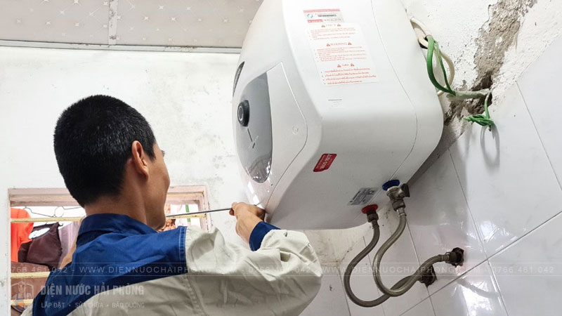 sửa chữa bình nóng lạnh tại quận Hồng Bàng