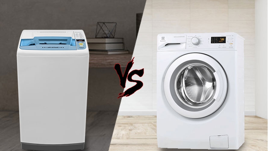 So sánh giữa Máy giặt cửa đứng và cửa ngang - Không thể bỏ qua