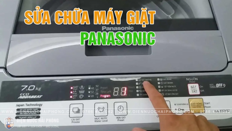 Sửa Máy Giặt Panasonic Tại Hải Phòng – Chuyên Nghiệp, Nhanh Chóng Sau 15 Phút