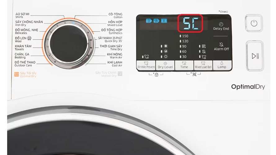 Cách xử lý máy giặt Samsung báo lỗi 5C - Không thể bỏ qua