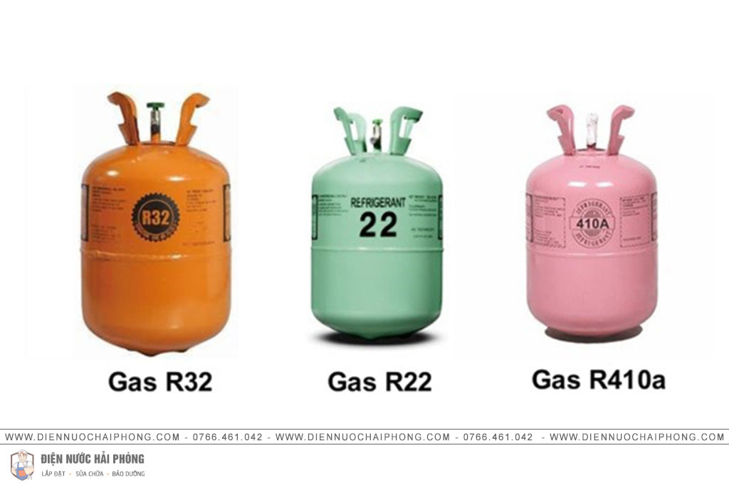Các Chủng Loại Gas Nạp Điều Hòa Thông Dung Nhất: R22; R32; R410