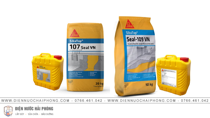 Hóa Chất Chống Thấm Gốc Xi Măng (Sika)