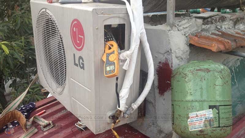 Nạp gas điều hòa LG tại Phường Thành Tô, Hải An