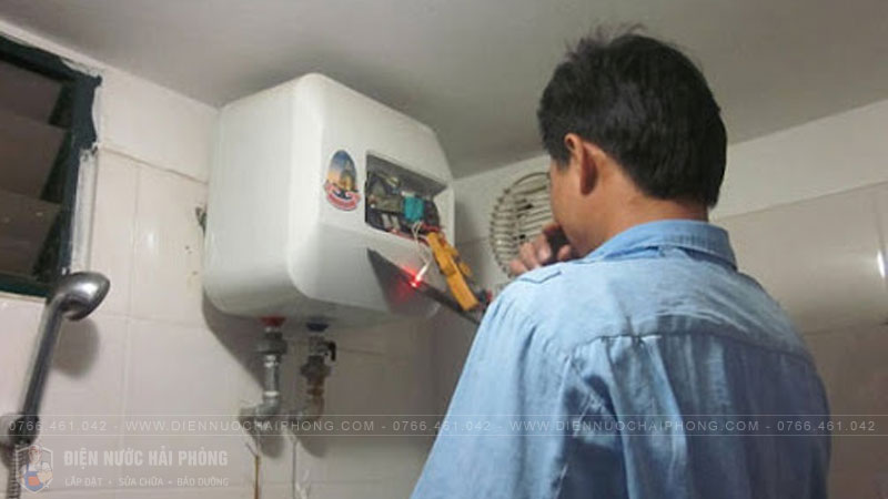 sửa chữa bình nóng lạnh tại quận Lê Chân