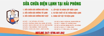 Dịch vụ điện lạnh tại Hải Phòng